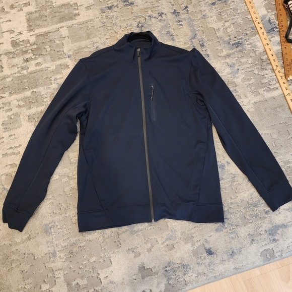 Mack Weldon Navy Blue Atlas Full-Zip Jacket Men's Size Large - Picture 8 of 16